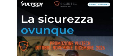 Promozione Vultech - Ottobre Novembre Dicembre 2026